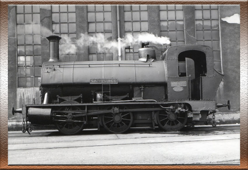 Locomotora vapor 030 "Santurce" - Renfe