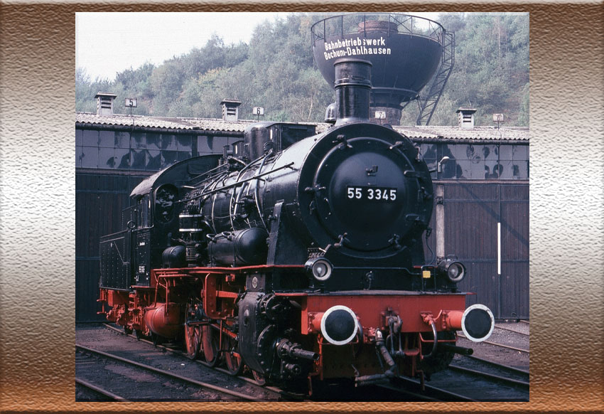 Locomotora vapor 55 3345 - DB