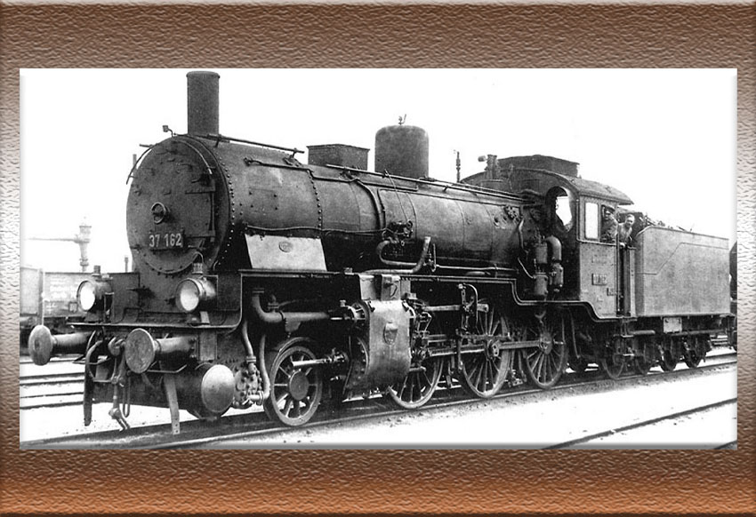 Locomotora vapor 37 162 (Ex P6 - KPEV)