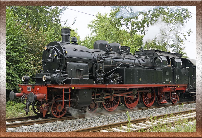 Locomotora vapor BR 78 468 - DB