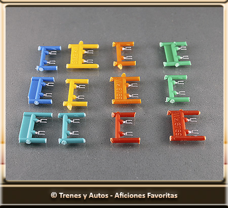 Noria N - Pintado, montaje e iluminación