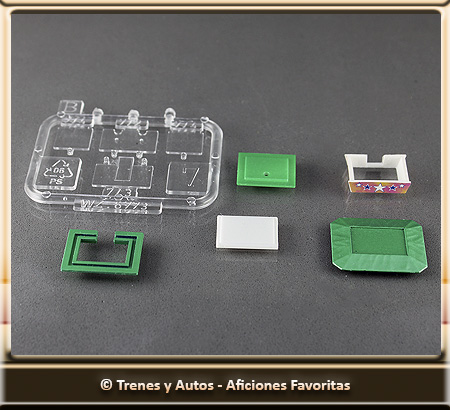 Noria N - Pintado, montaje e iluminación