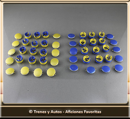 Noria N - Pintado, montaje e iluminación