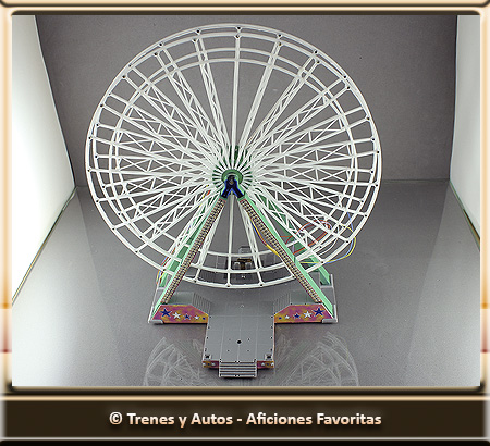 Noria N - Pintado, montaje e iluminación