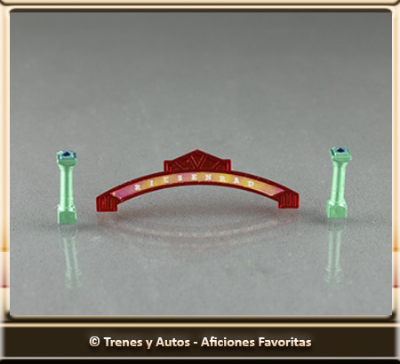 Noria N - Pintado, montaje e iluminación