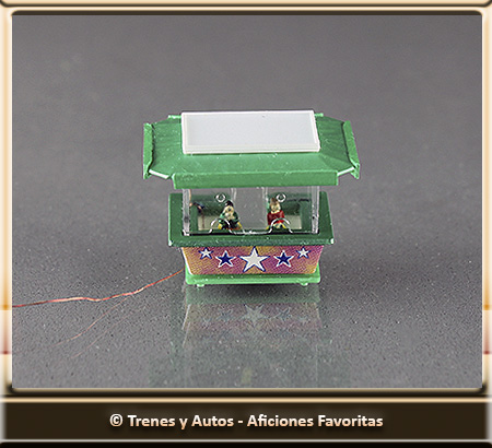 Noria N - Pintado, montaje e iluminación