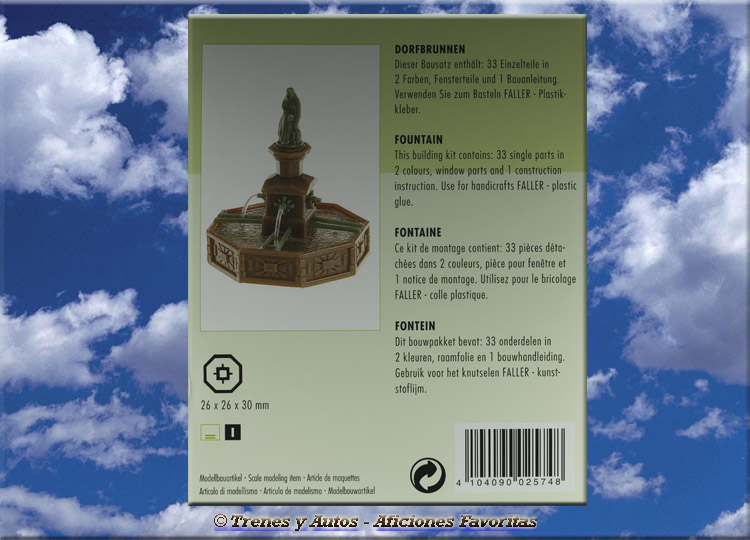 Faller 272574 - Fuente N Faller 272574 - Fuente N