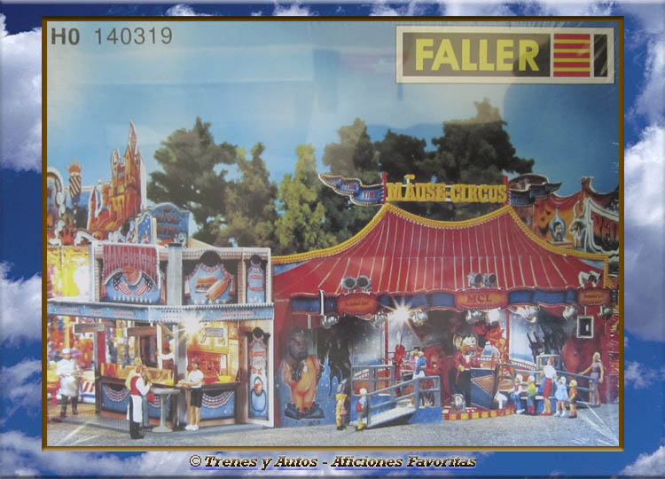 Faller 140319 - Mause Circus y American Hamburger