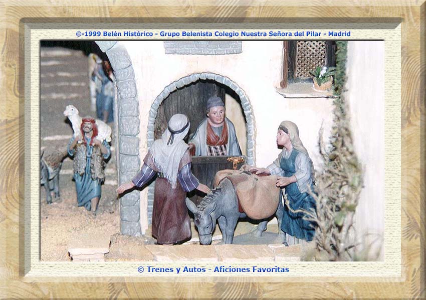 Imagen belén histórico Año 1999