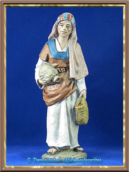 Pastora con cesta