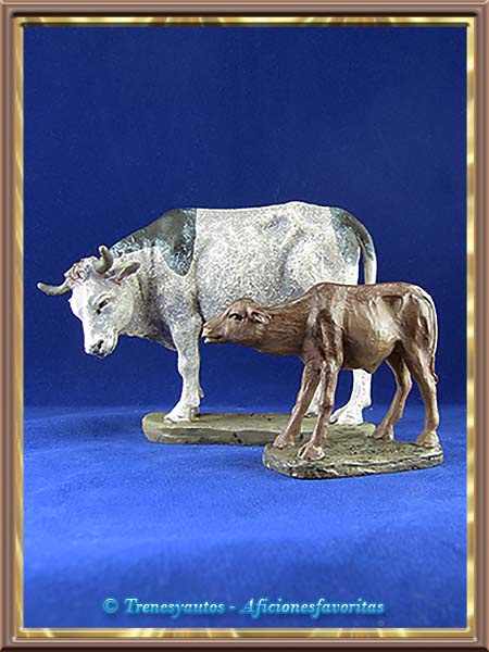 Vaca y ternero