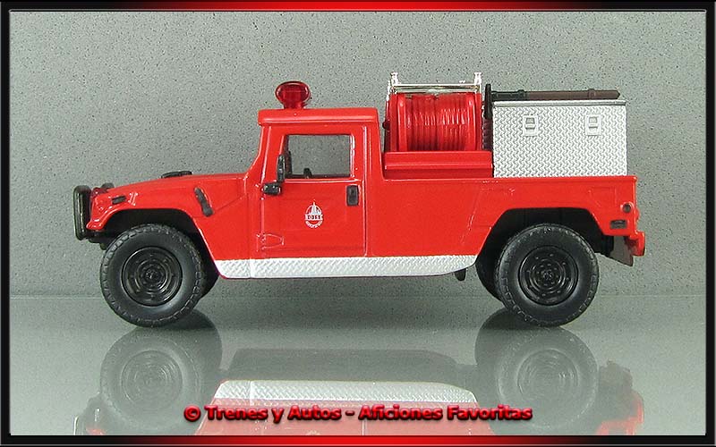 Hummer H1 Forest Fire