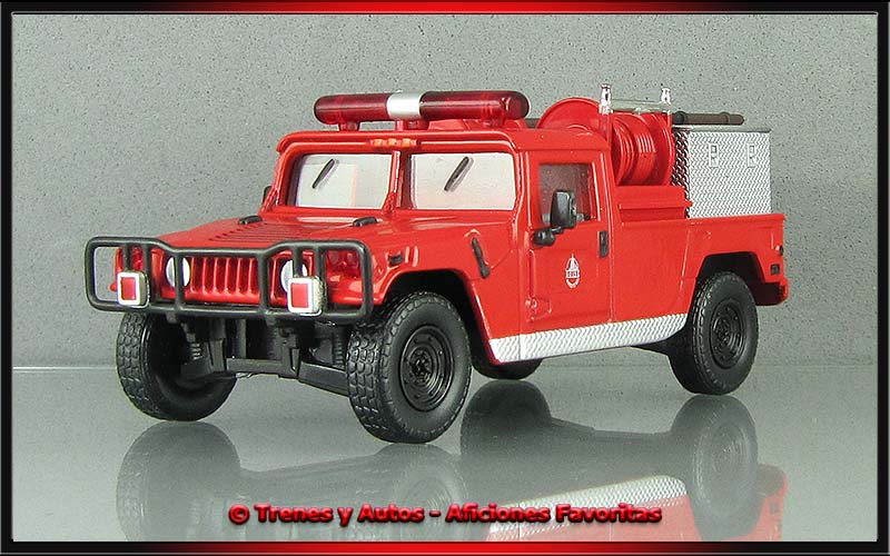 Hummer H1 Forest Fire