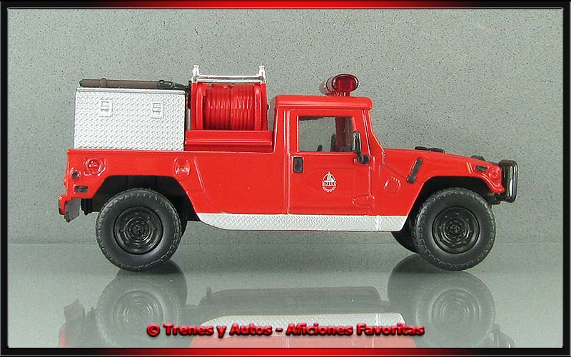Hummer H1 Forest Fire