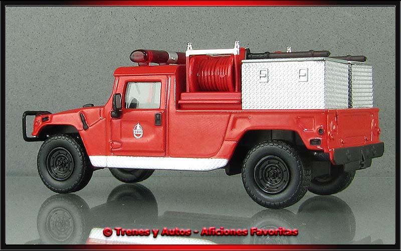 Hummer H1 Forest Fire