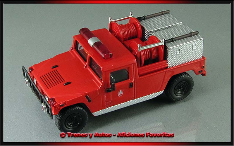 Hummer H1 Forest Fire