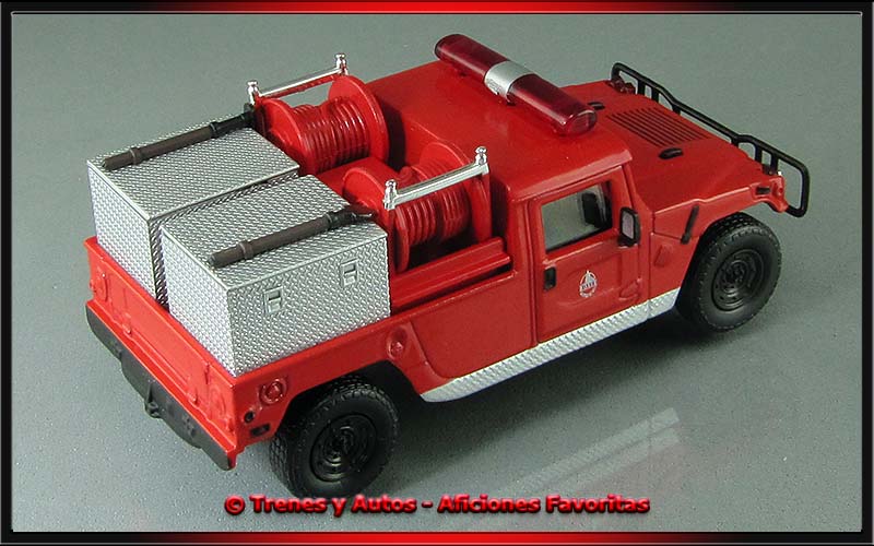 Hummer H1 Forest Fire