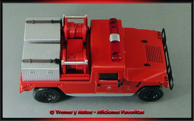 Hummer H1 Forest Fire
