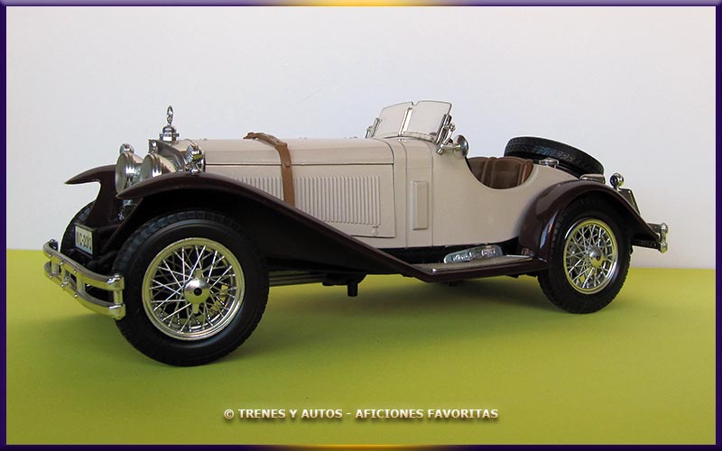Mercedes Benz SSK - Bburago 1/18