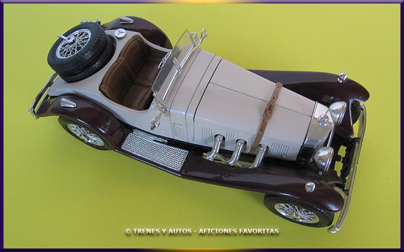 Mercedes Benz SSK - Bburago 1/18