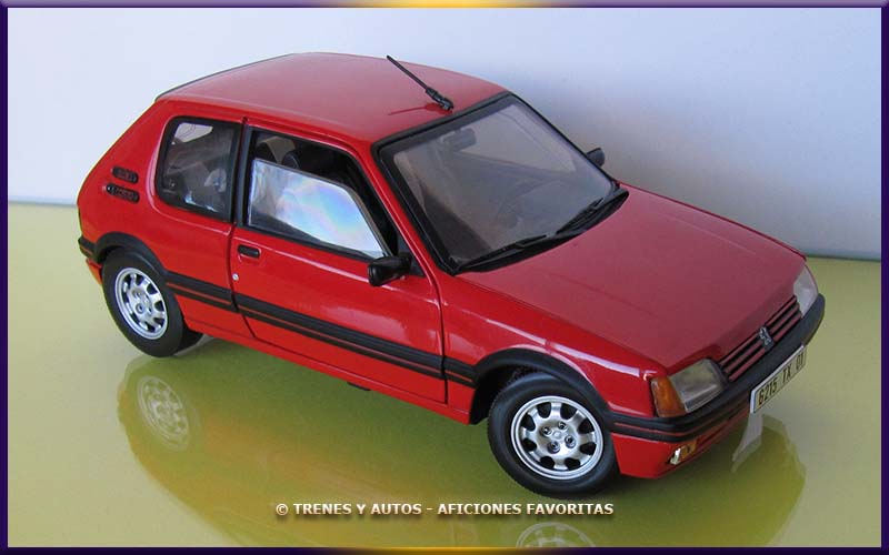 Peugeot 205 GTi - Solido 1/18