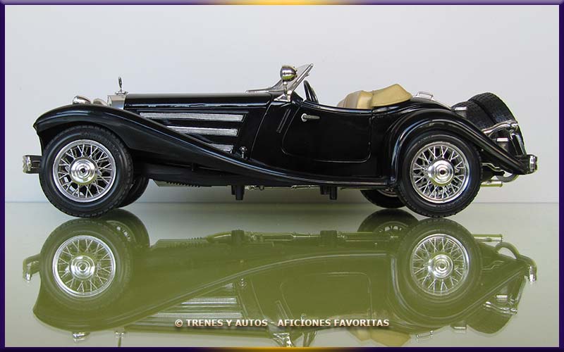 Mercedes Benz 500K Luxury Roadster - Bburago 1/18