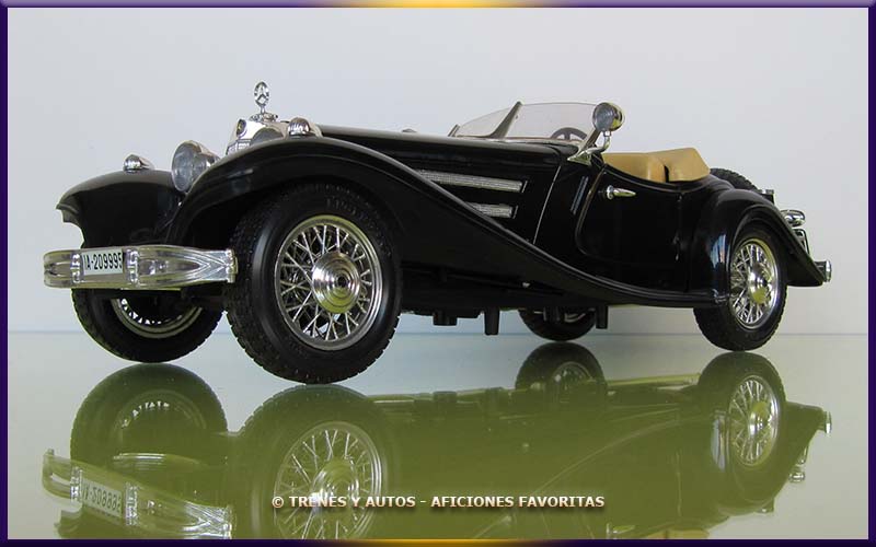 Mercedes Benz 500K Luxury Roadster - Bburago 1/18