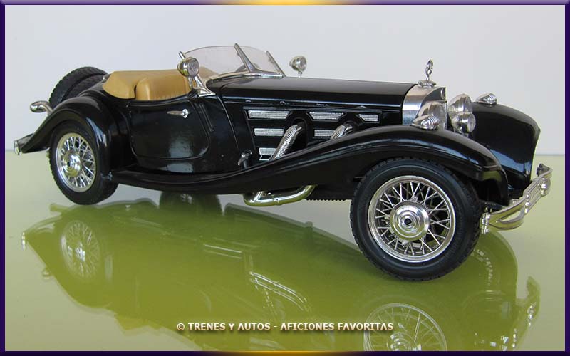 Mercedes Benz 500K Luxury Roadster - Bburago 1/18