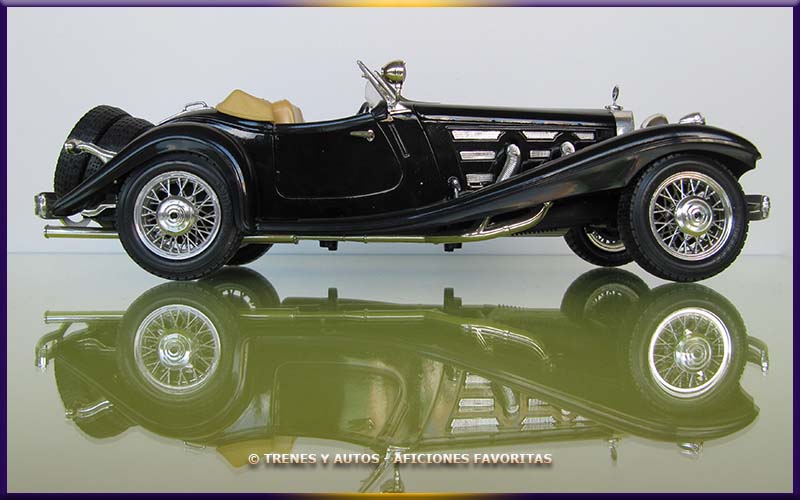 Mercedes Benz 500K Luxury Roadster - Bburago 1/18