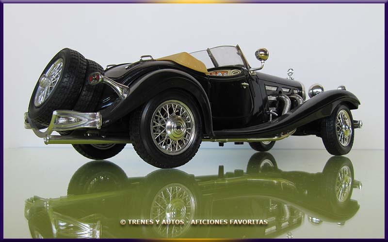 Mercedes Benz 500K Luxury Roadster - Bburago 1/18