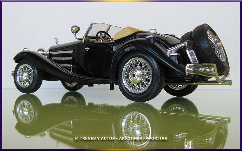 Mercedes Benz 500K Luxury Roadster - Bburago 1/18