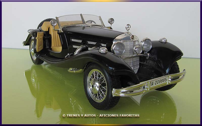 Mercedes Benz 500K Luxury Roadster - Bburago 1/18