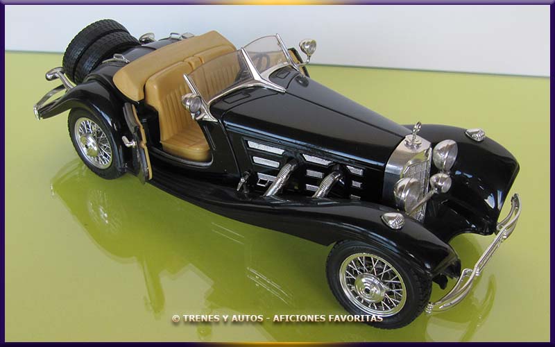 Mercedes Benz 500K Luxury Roadster - Bburago 1/18