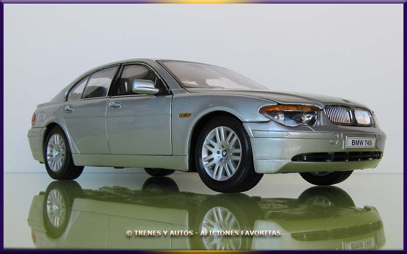 BMW 745i (E65) - Welly 1/18