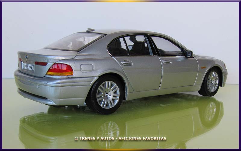 BMW 745i (E65) - Welly 1/18