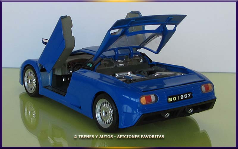 Bugatti EB 110 C3B - Bburago 1/18