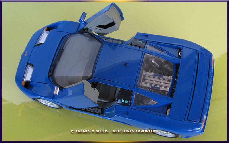 Bugatti EB 110 C3B - Bburago 1/18