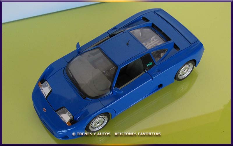 Bugatti EB 110 C3B - Bburago 1/18