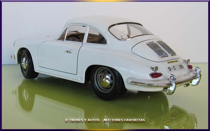 Porsche 356 B Coupé - Bburago 1/18