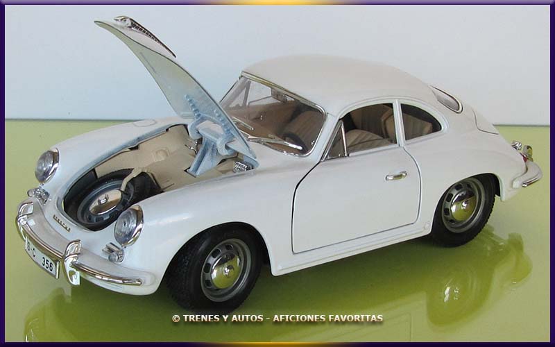 Porsche 356 B Coupé - Bburago 1/18