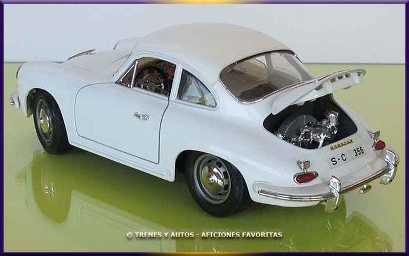 Porsche 356 B Coupé - Bburago 1/18