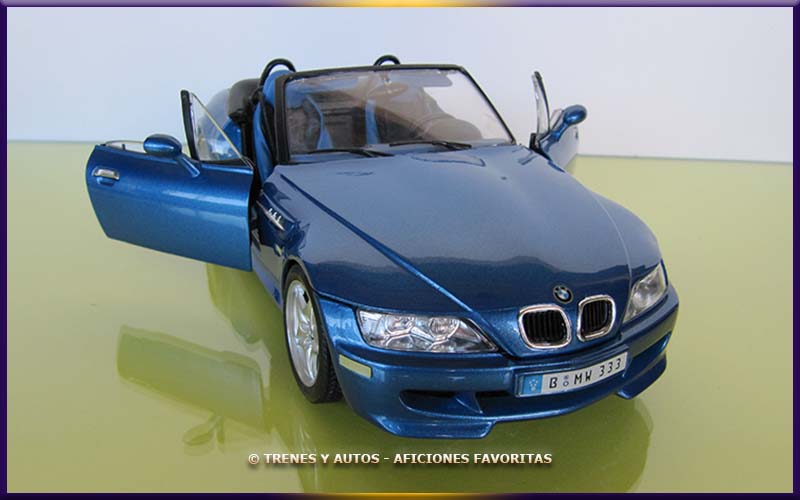 BMW M Roadster - Bburago 1/18