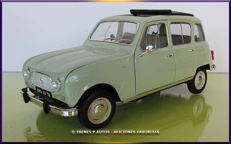Renault 4 L - Solido 1/18