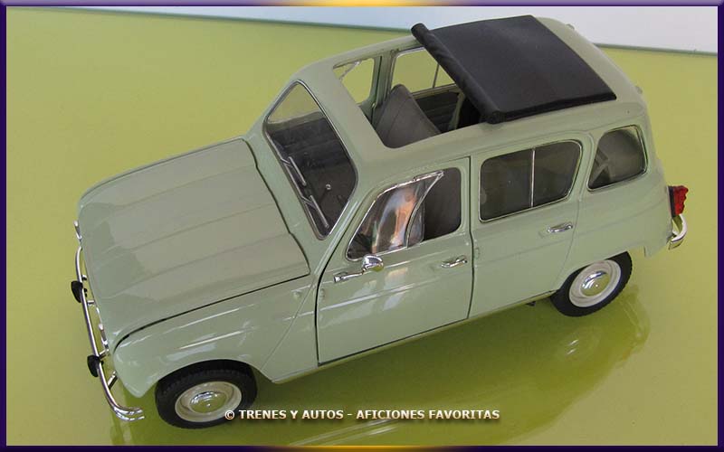 Renault 4 L - Solido 1/18