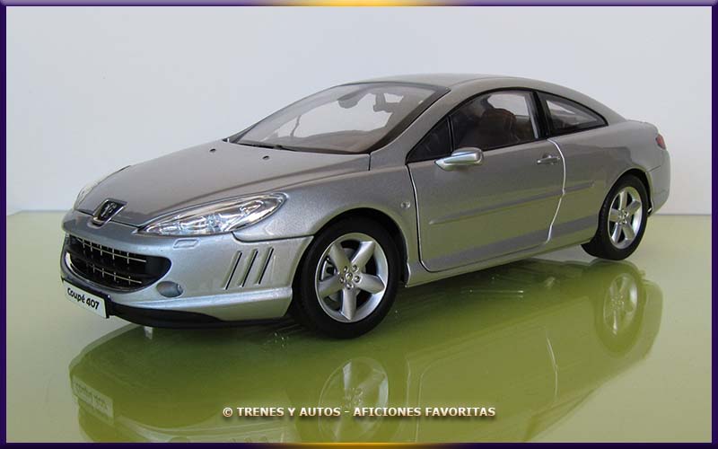 Peugeot 407 Coupé - Norev 1/18