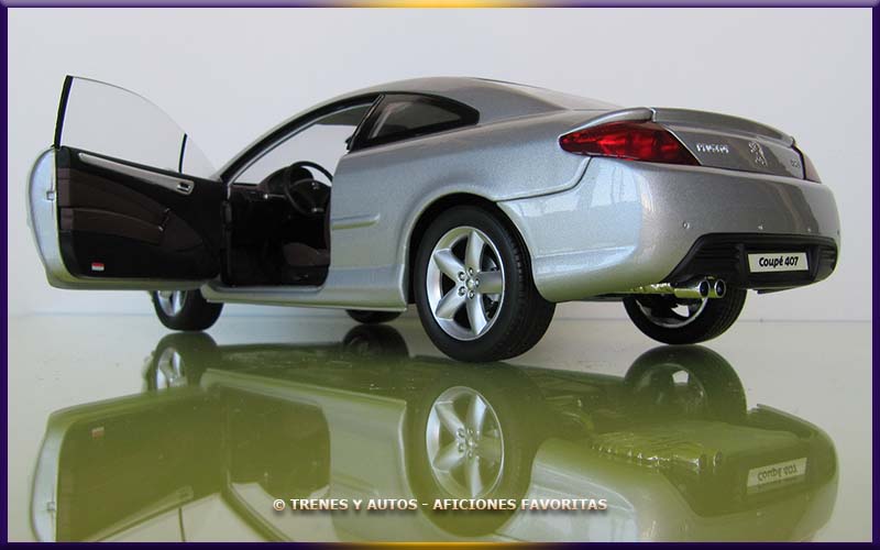 Peugeot 407 Coupé - Norev 1/18