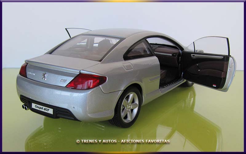 Peugeot 407 Coupé - Norev 1/18