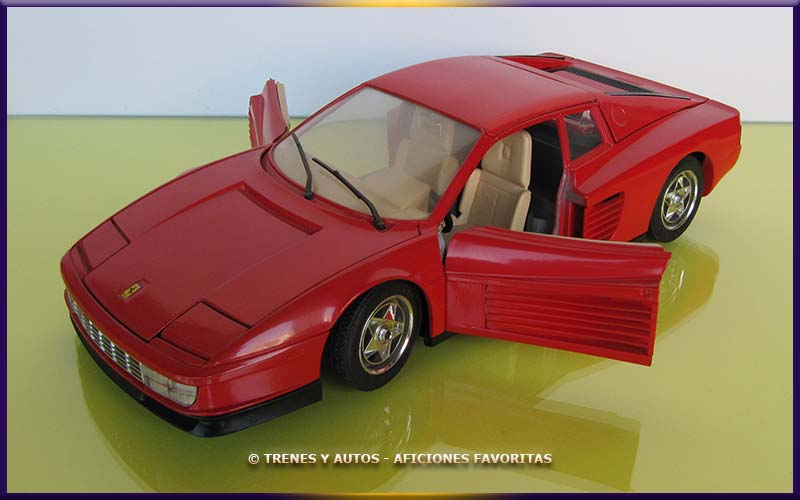 Ferrari Testarossa - Bburago 1/18