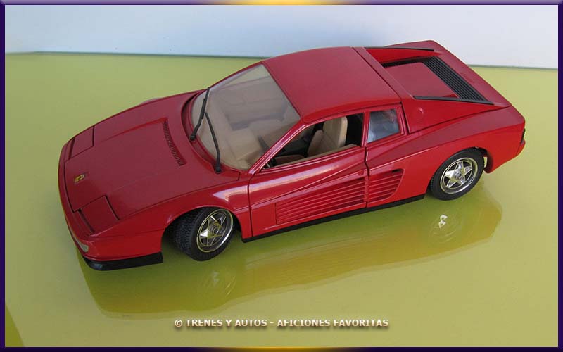 Ferrari Testarossa - Bburago 1/18
