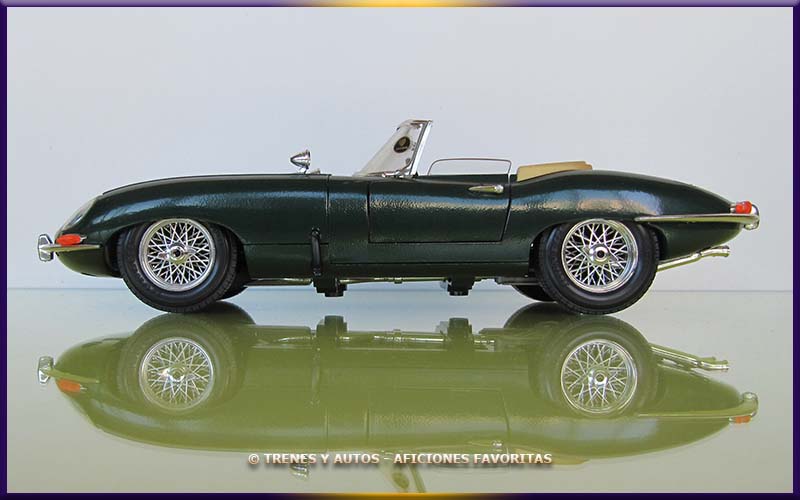 Jaguar E Cabriolet - Bburago 1/18